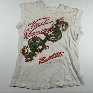 Vintage 1984 Ted Nugent Penetration Tour Shirt Mens Small Single Stitch 80s